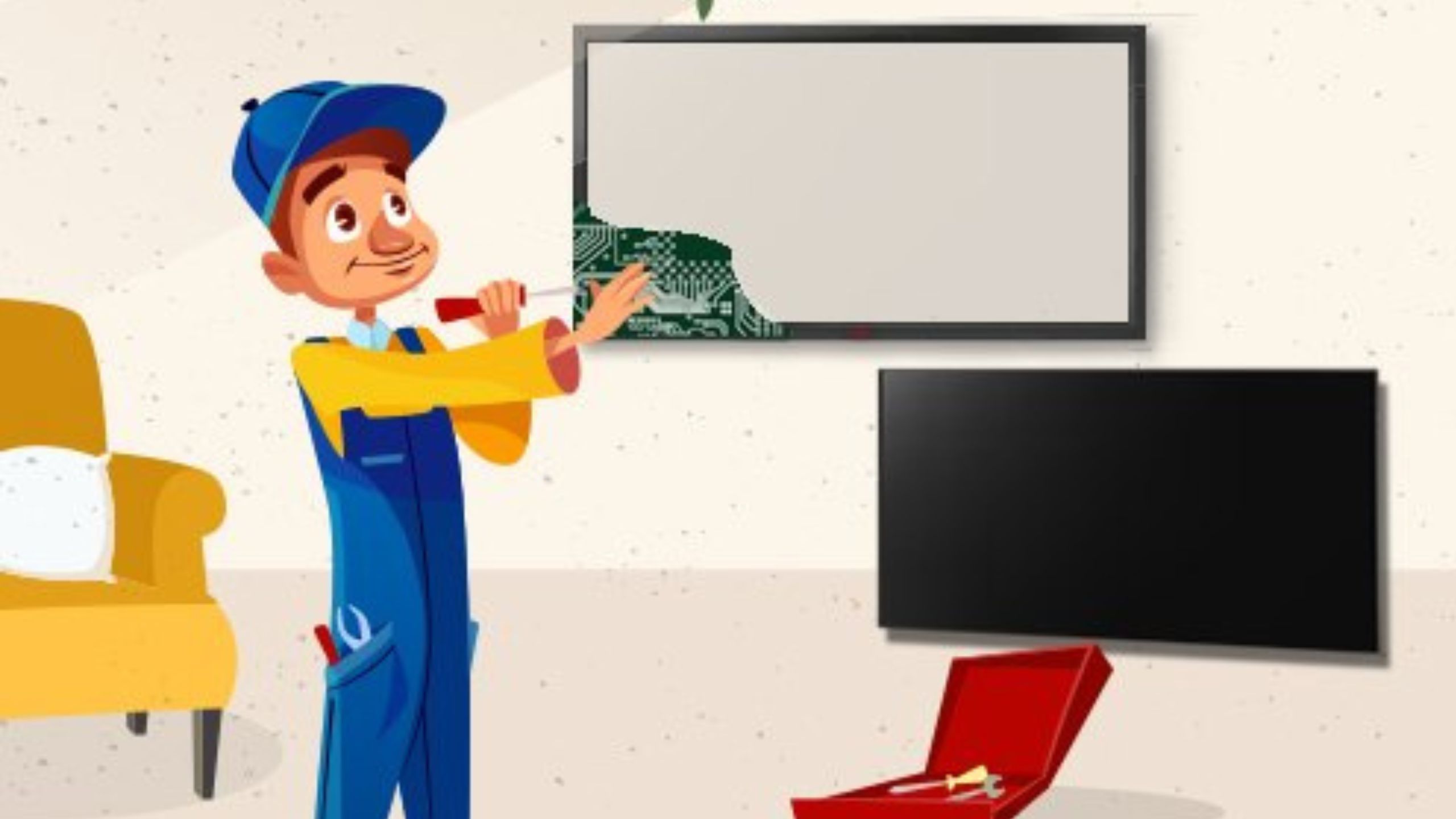 Tv Broken Screen and Display Repairs Or Replacement In Kandivali West